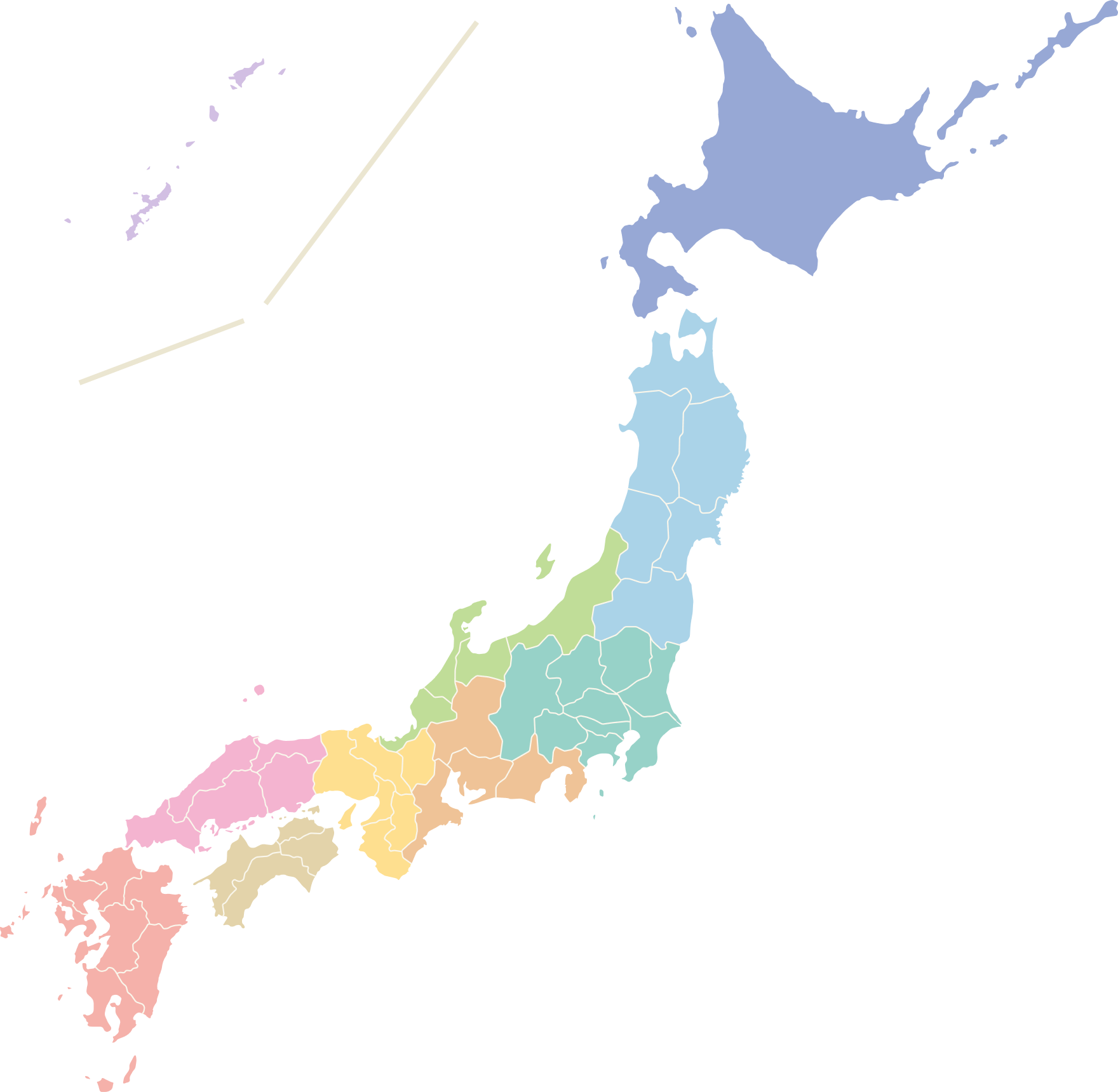 日本地図
