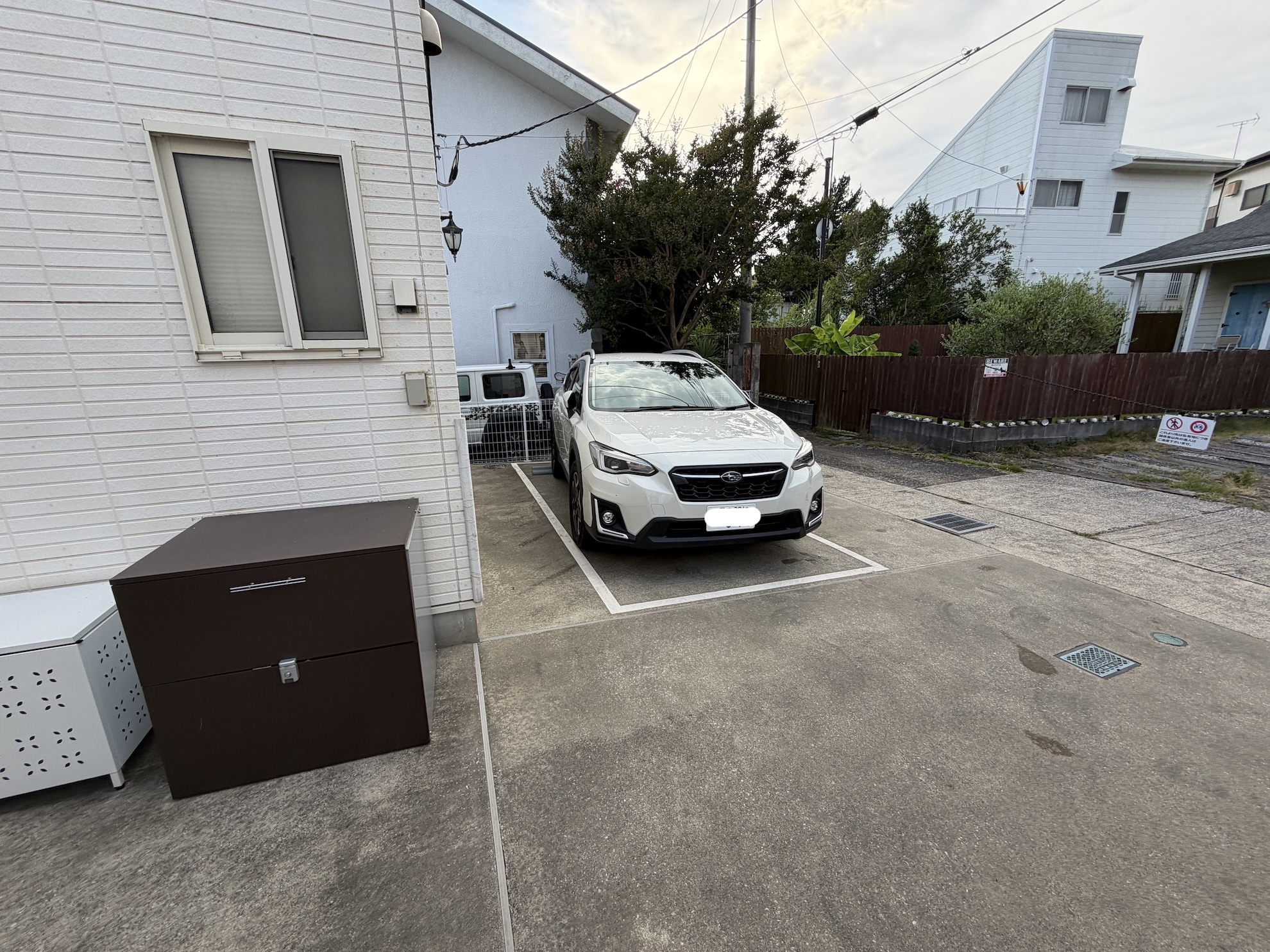 「COCO VILLA 南房総 Dog Stay 02」の駐車場