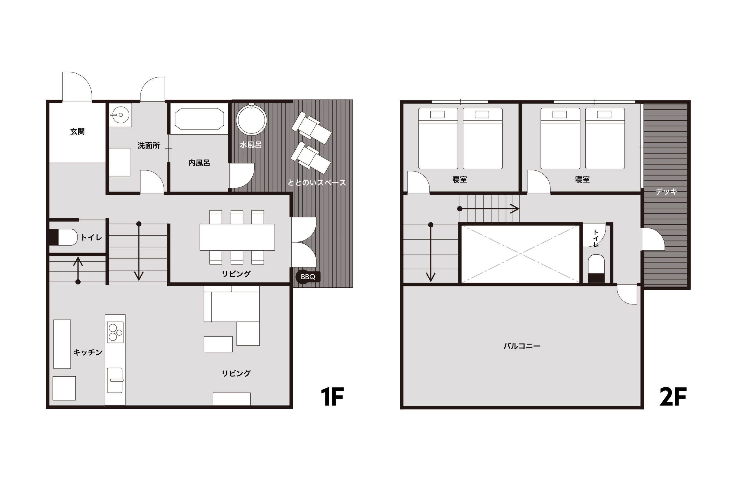 COCO VILLA 九十九里一宮 間取り図